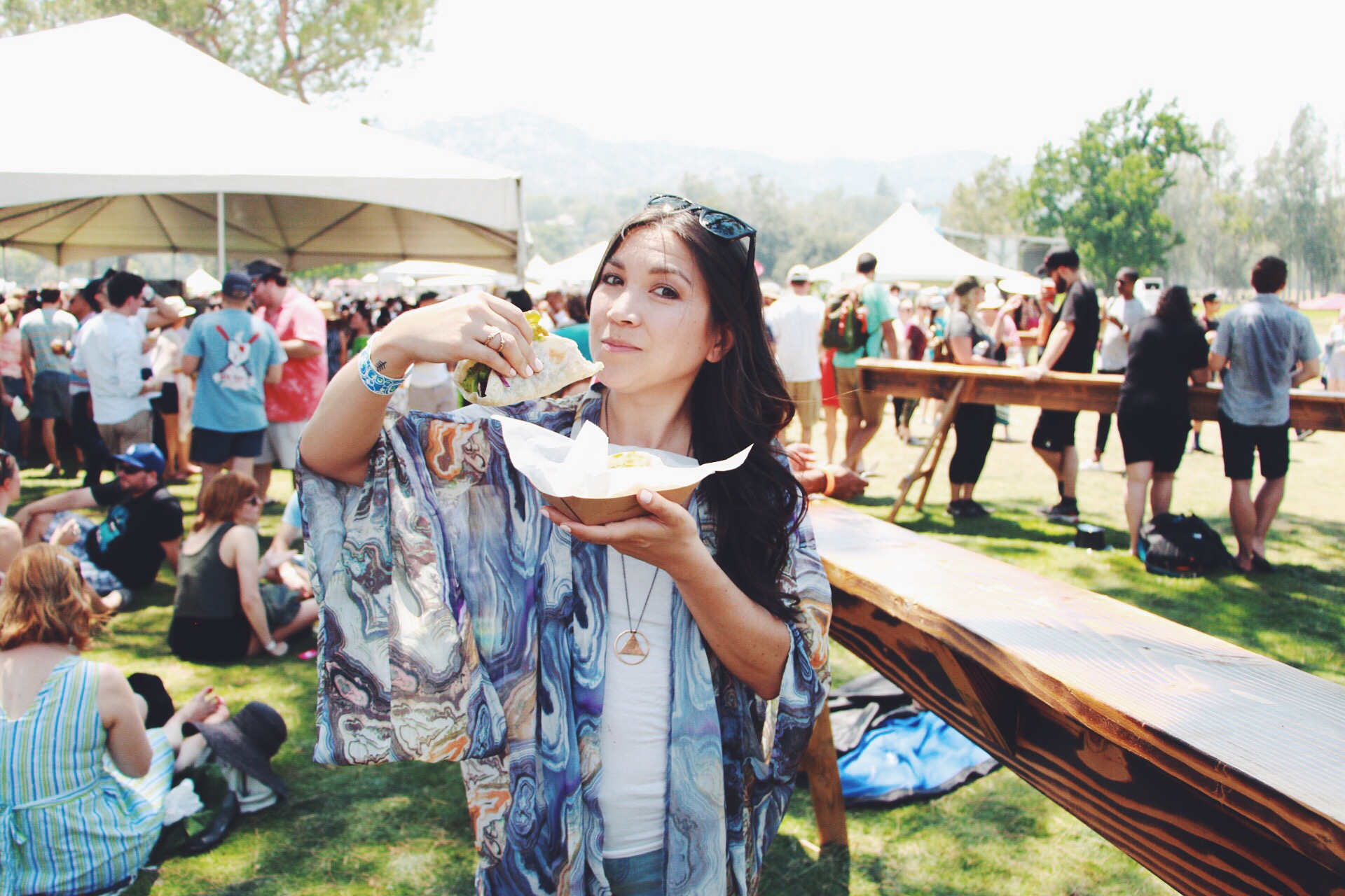 what I ate at vegan beer fest_hot for food