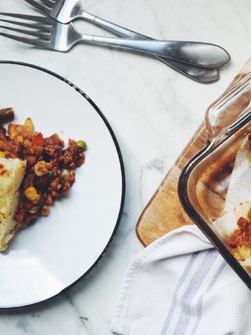 Vegan Shepherd's Pie_hot for food