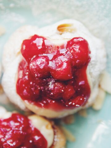 vegan sour cherry almond danishes_hot for food