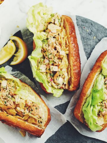 vegan lobster roll_hot for food