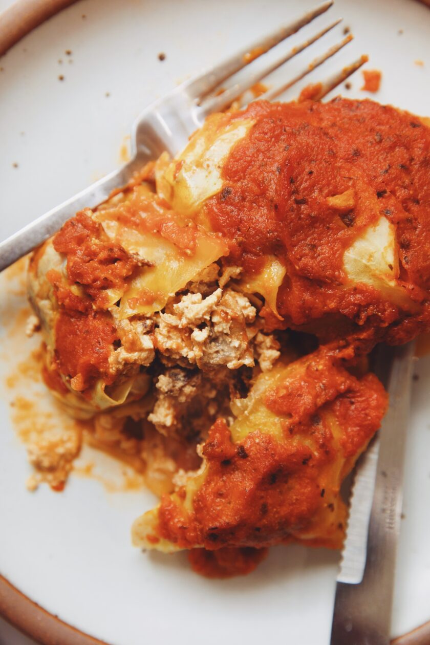 vegan cabbage rolls